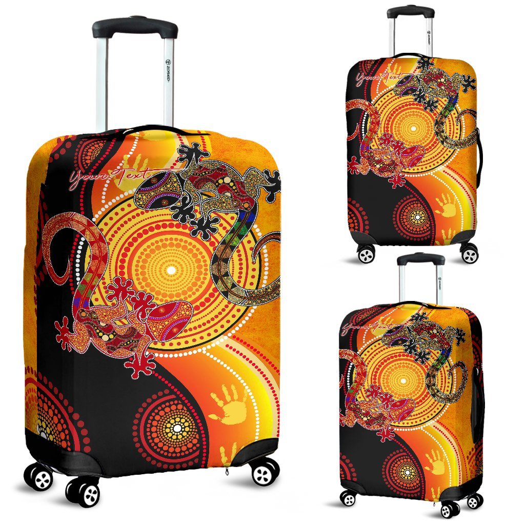 aboriginal-personalised-luggage-covers-couple-aboriginal-lizards