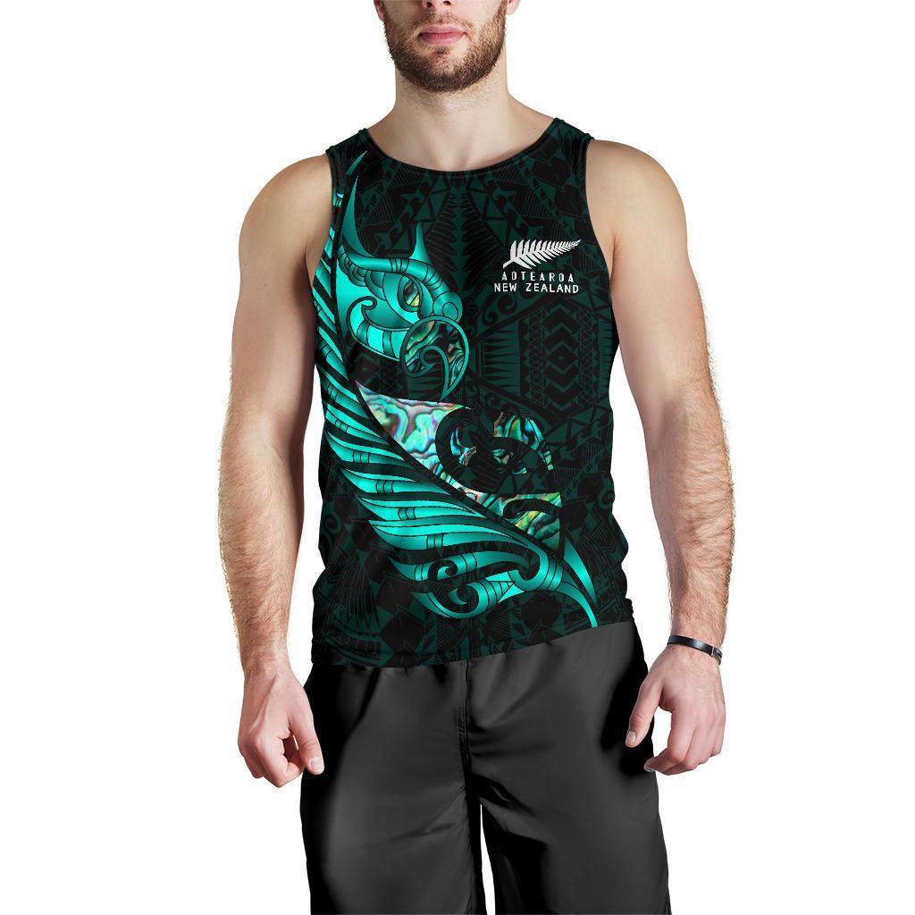 new-zealand-men-tank-top-manaia-paua-fern-wing-turquoise