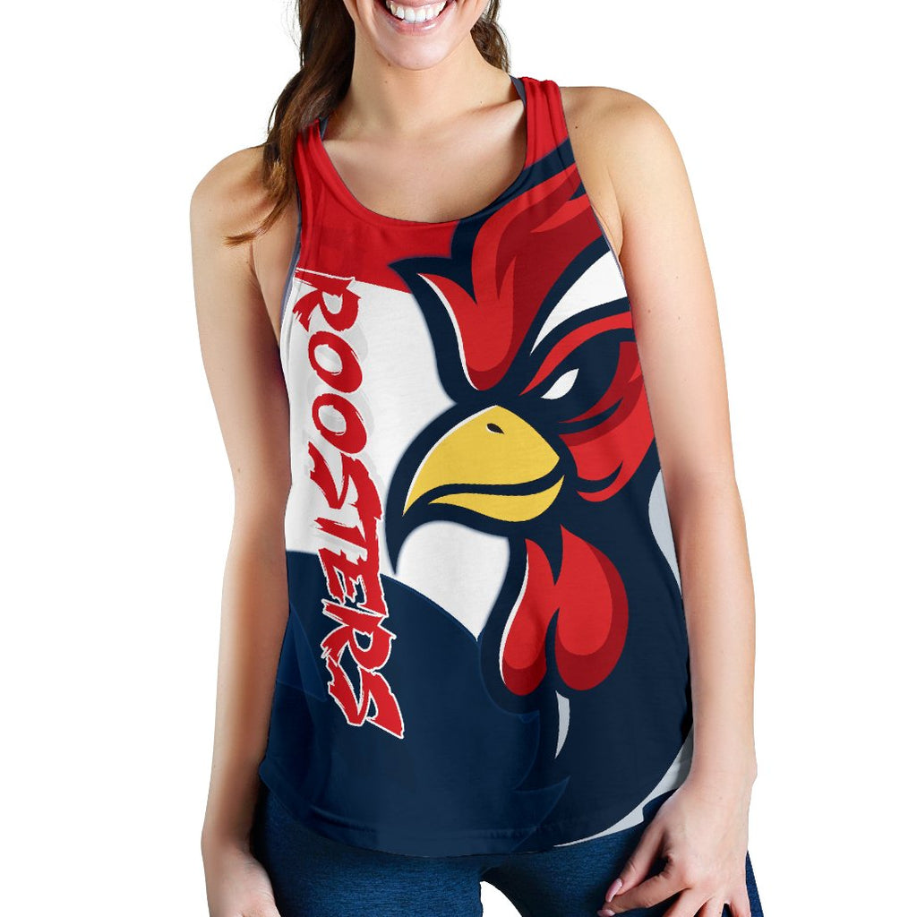 Australia Roosters Women Racerback Tank Sydney - Vibe Hoodie