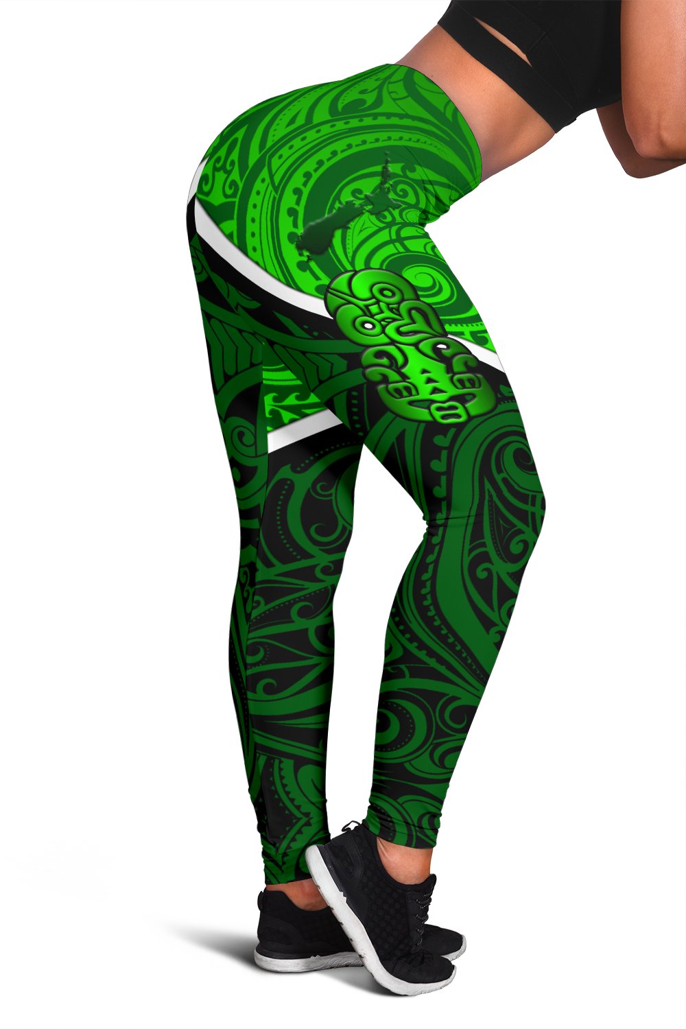 new-zealand-maori-rugby-women-leggings-pride-version-green