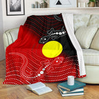 aboriginal-premium-blanket-two-indigenous-lizard