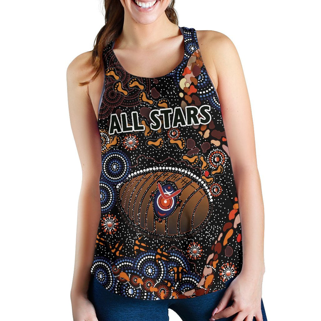combo-racerback-tank-and-women-short-indigenous-all-stars