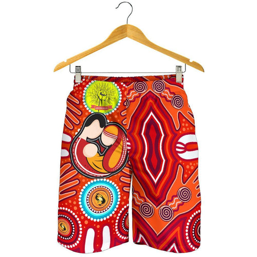 shorts-mens-aboriginal-family-with-dot-painting-art