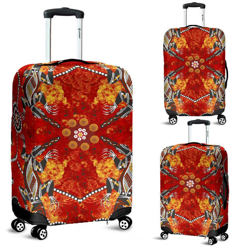 luggage-cover-aboriginal-dot-painting-crocodile-suitcase-cover