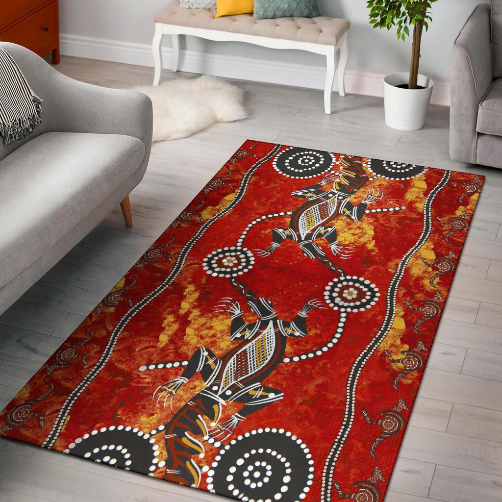 aboriginal-area-rug-crocodile-and