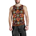 aboriginal-mens-tank-top-aboriginal-dot-painting-flowers-style