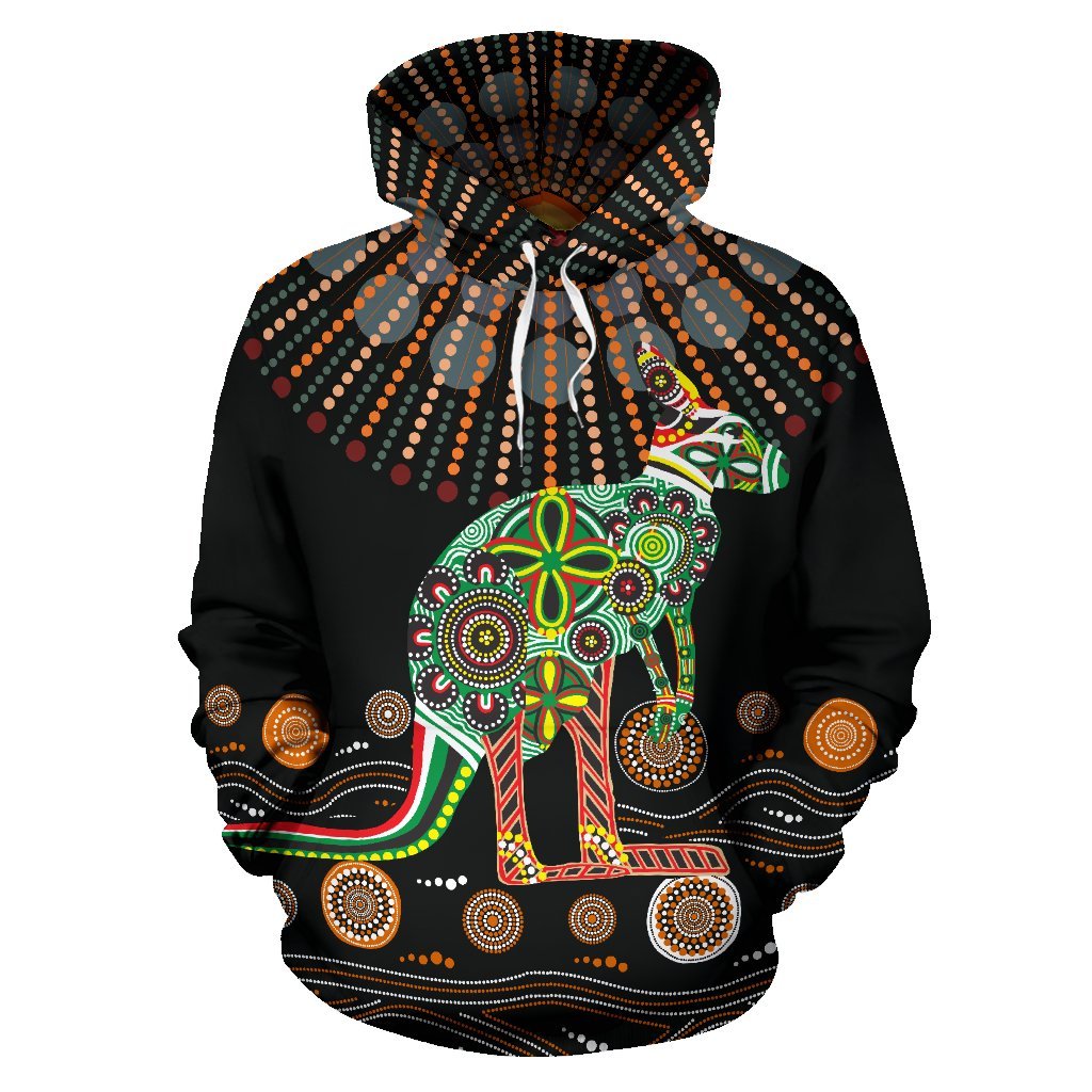 aboriginal-hoodie-kangaroo-dot-painting-sun-pattern