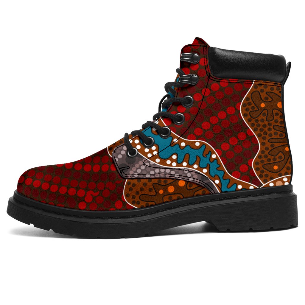 aboriginal-boots-dot-painting-all-season-ver06