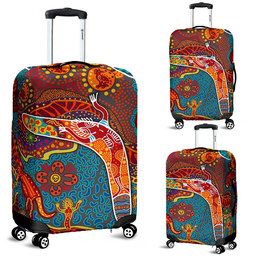 aboriginal-luggage-covers-indigenous-boomerang