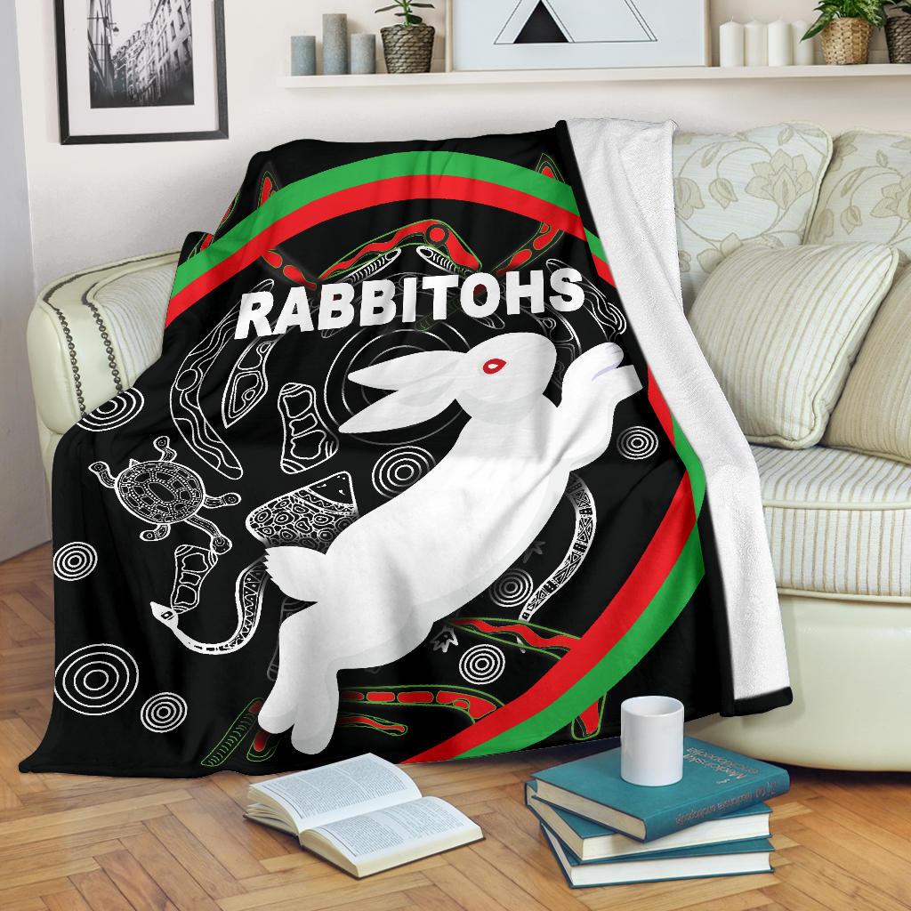 rabbitohs-premium-blanket-indigenous-mystery-vibes