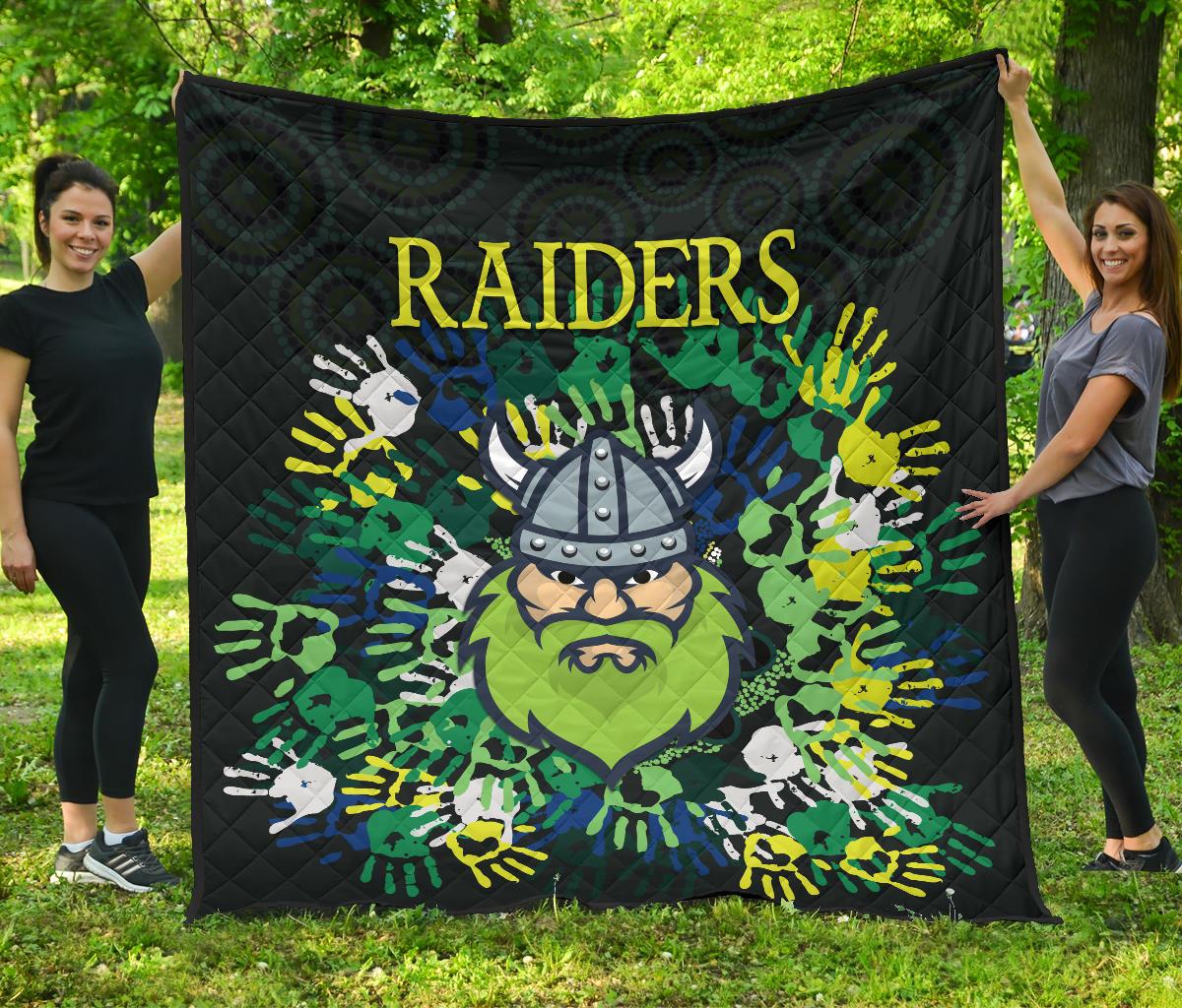 canberra-premium-quilt-raiders-viking-simple-indigenous