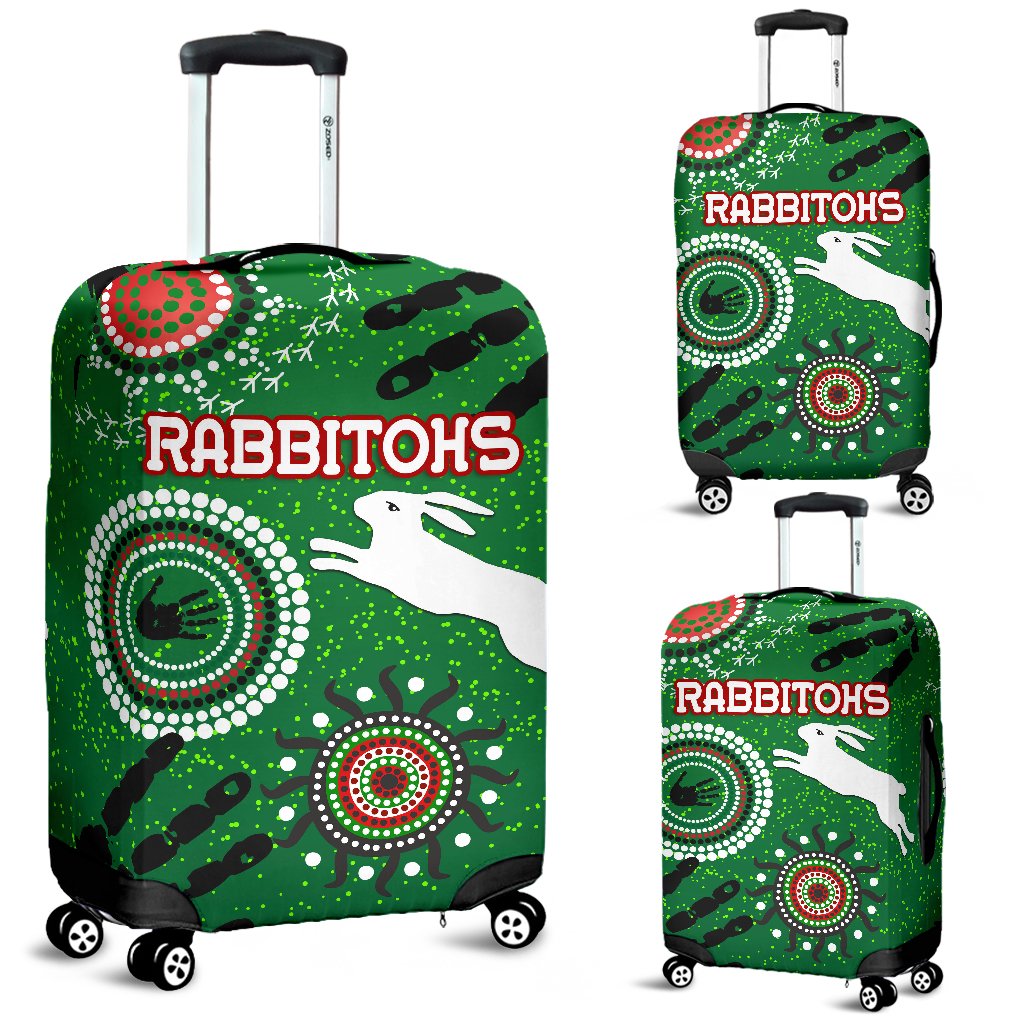 south-sydney-rabbitohs-indigenous-luggage-covers-country-style