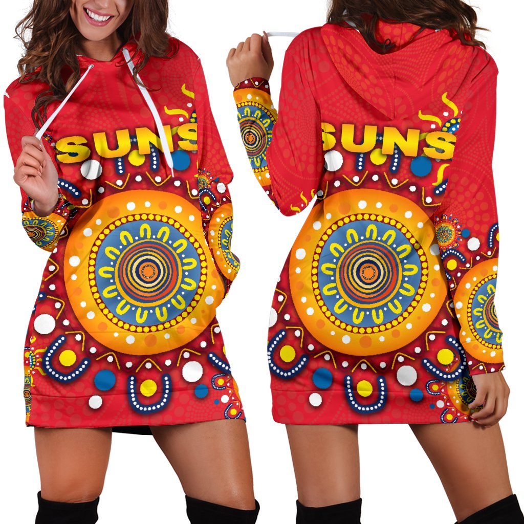 gold-coast-women-hoodie-dress-suns-indigenous