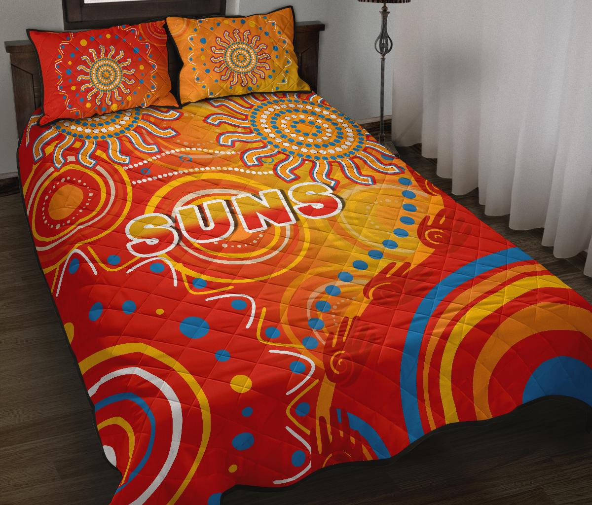 suns-quilt-bed-set-sun-indigenous-gold-coast