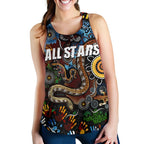 Australia Indigenous Women's Racerback Tank All Stars - Vibe Hoodie