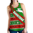 South Sydney Rabbitohs Aboriginal Women Racerback Tank Victorian Vibes - Vibe Hoodie