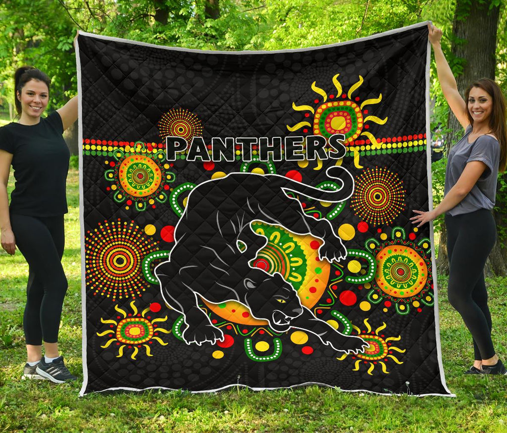 penrith-premium-quilt-indigenous-panthers-black