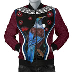 new-zealand-tui-bird-men-bomber-jacket-pohutukawa-burgundy