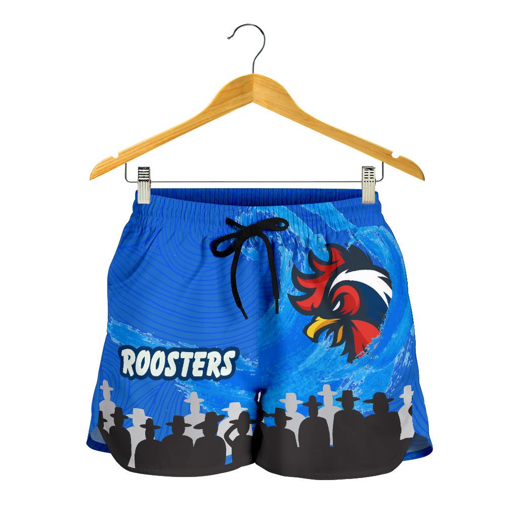 Sydney Roosters Women Shorts Prairie Style - Vibe Hoodie