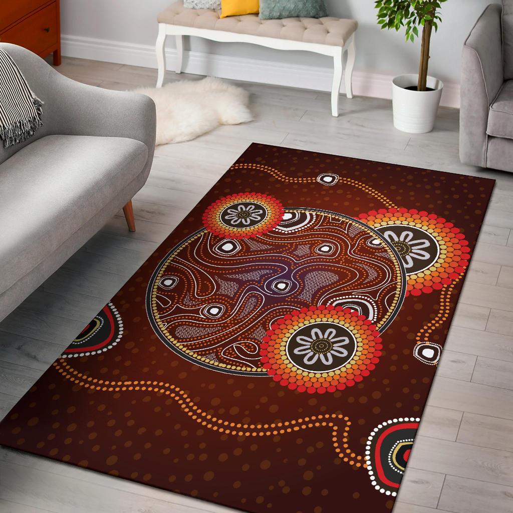area-rug-aboriginal-dot-painting-rug-earth-ver11
