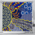 aboriginal-shower-curtain-australian-boomerang-dot-painting-art