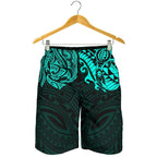 new-zealand-all-over-print-mens-shorts-maori-polynesian-tattoo-turquoise