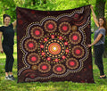 aboriginal-premium-quilt-australian-colorful-flower-dot-painting-art