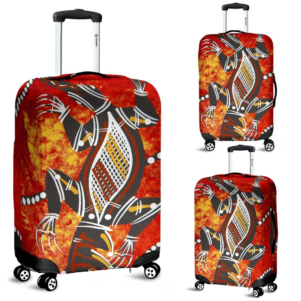 custom-luggage-covers-aboriginal-crocodile-and-kangaroo