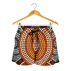 Aboriginal Shorts, Indigenous Dot Painting Short Women 05 - Vibe Hoodie