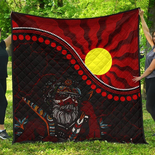 aboriginal-premium-quilt-indigenous-people-and-sun