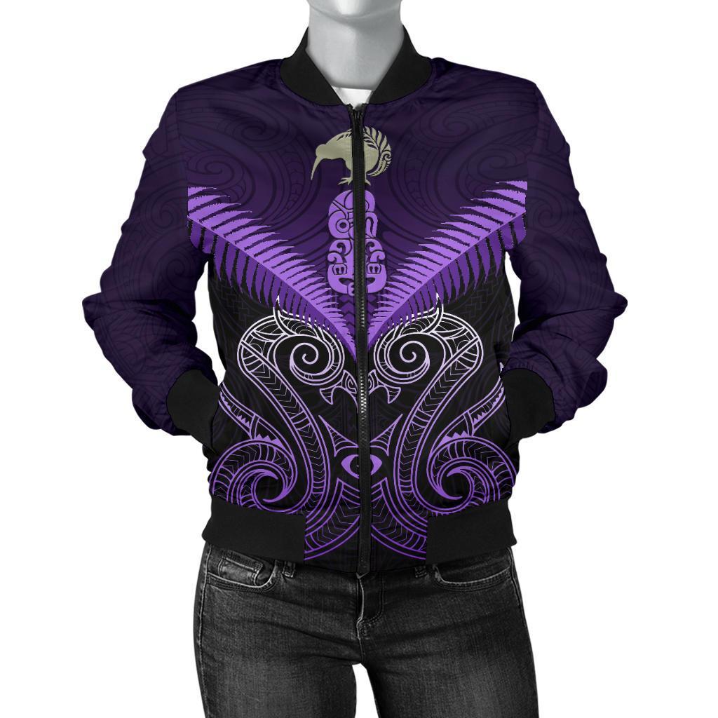 maori-manaia-new-zealand-women-bomber-jacket-purple
