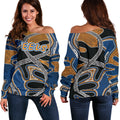 Parramatta Off Shoulder Sweater Eels Indigenous Version - Vibe Hoodie