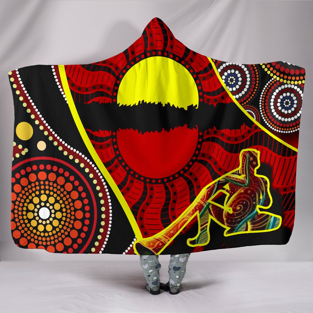 hooded-blanket-australia-aboriginal-dots-with-didgeridoo