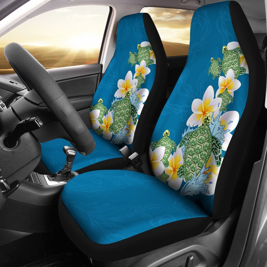 plumeria-sea-turtle-car-seat-covers
