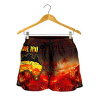 Aboriginal Personalised Women's Shorts - Anangu Custodians - Vibe Hoodie