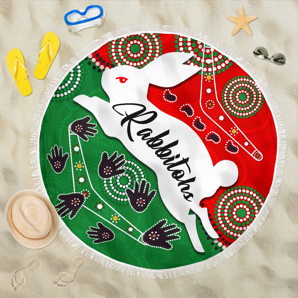 rabbitohs-forever-beach-blanket-indigenous