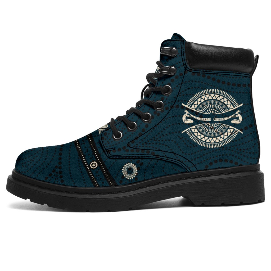 aboriginal-boots-didgeridoo-australian-coat-of-arms-all-season