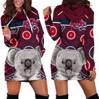 reds-rugby-australian-women-hoodie-dress-simple-indigenous-queensland