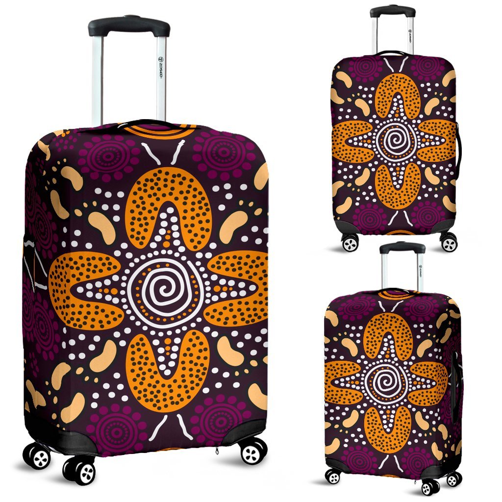 aboriginal-luggage-covers-flowers-dot-panting-art