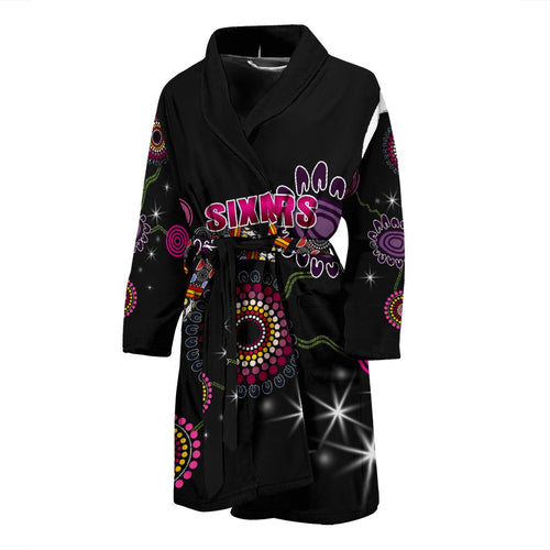 sydney-mens-bath-robe-sixers-indigenous-black