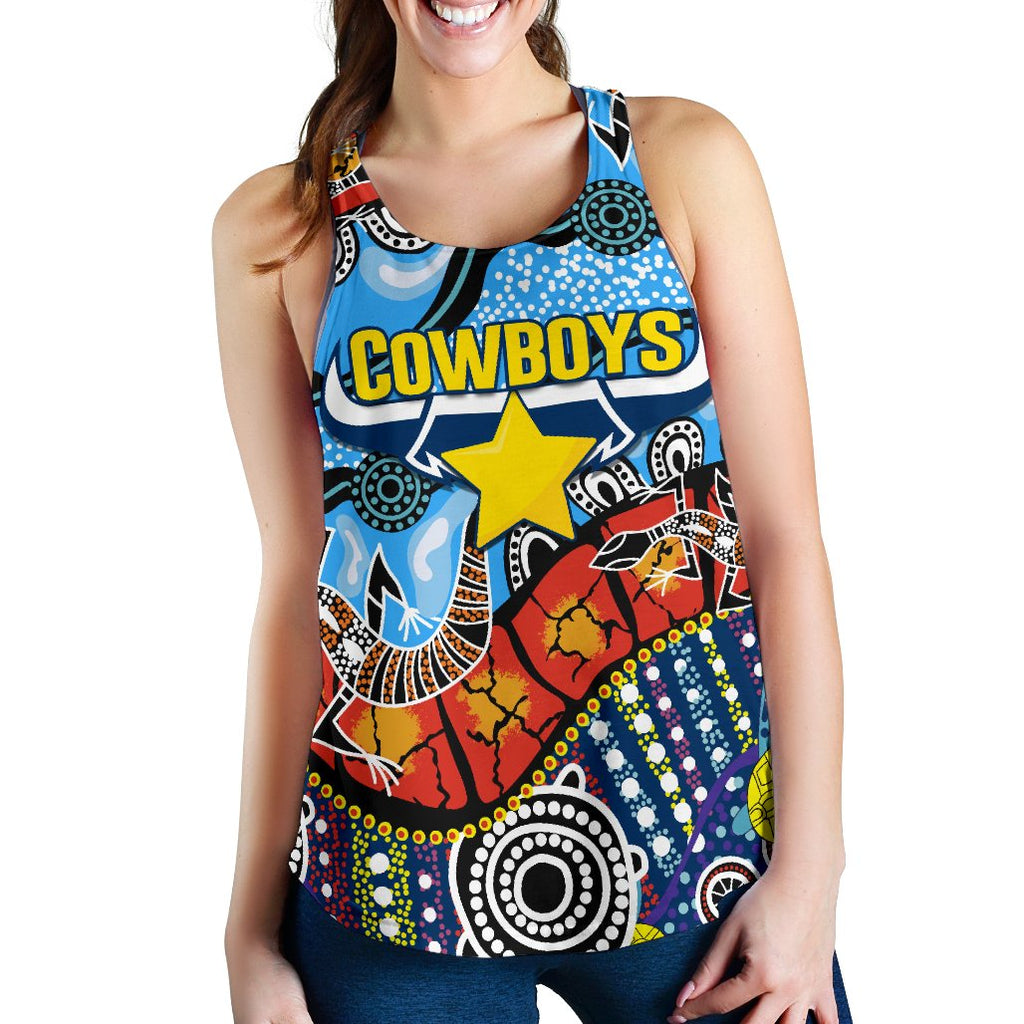 Cowboys Indigenous Women Racerback Tank - Vibe Hoodie