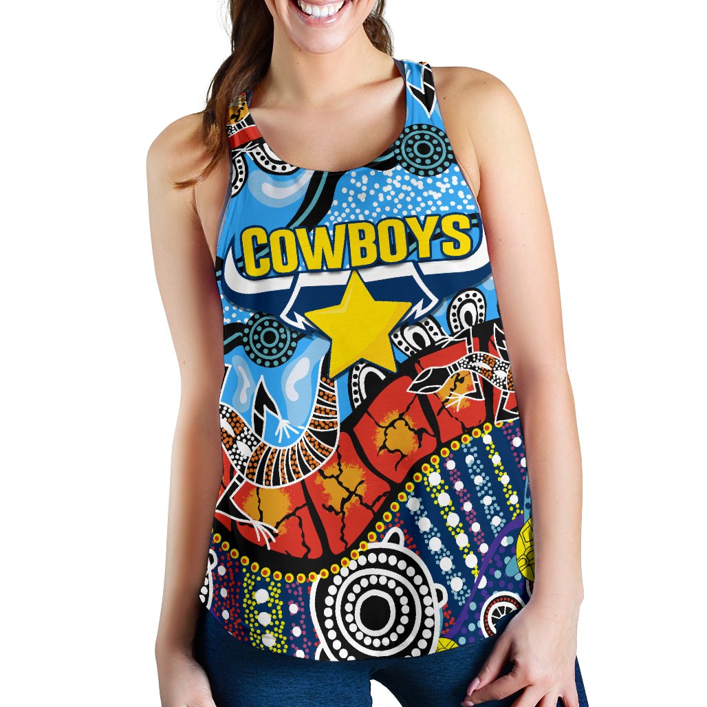 Cowboys Indigenous Women Racerback Tank - Vibe Hoodie