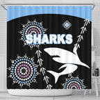 cronulla-shower-curtain-sharks-simple-indigenous-black
