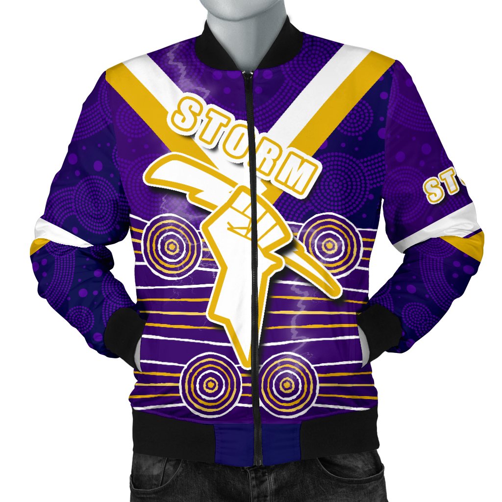 storm-men-bomber-jacket-indigenous-melbourne