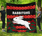 south-sydney-rabbitohs-premium-quilt-anzac-day-poppy-flower-vibes