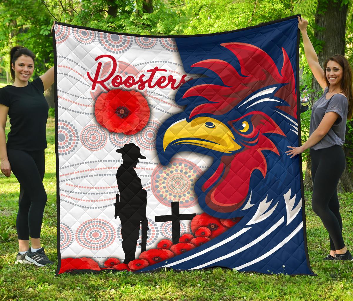 australia-roosters-premium-quilt-anzac-day-three-tiles-style