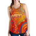 Suns Women Racerback Tank Sun Indigenous Gold Coast - Vibe Hoodie