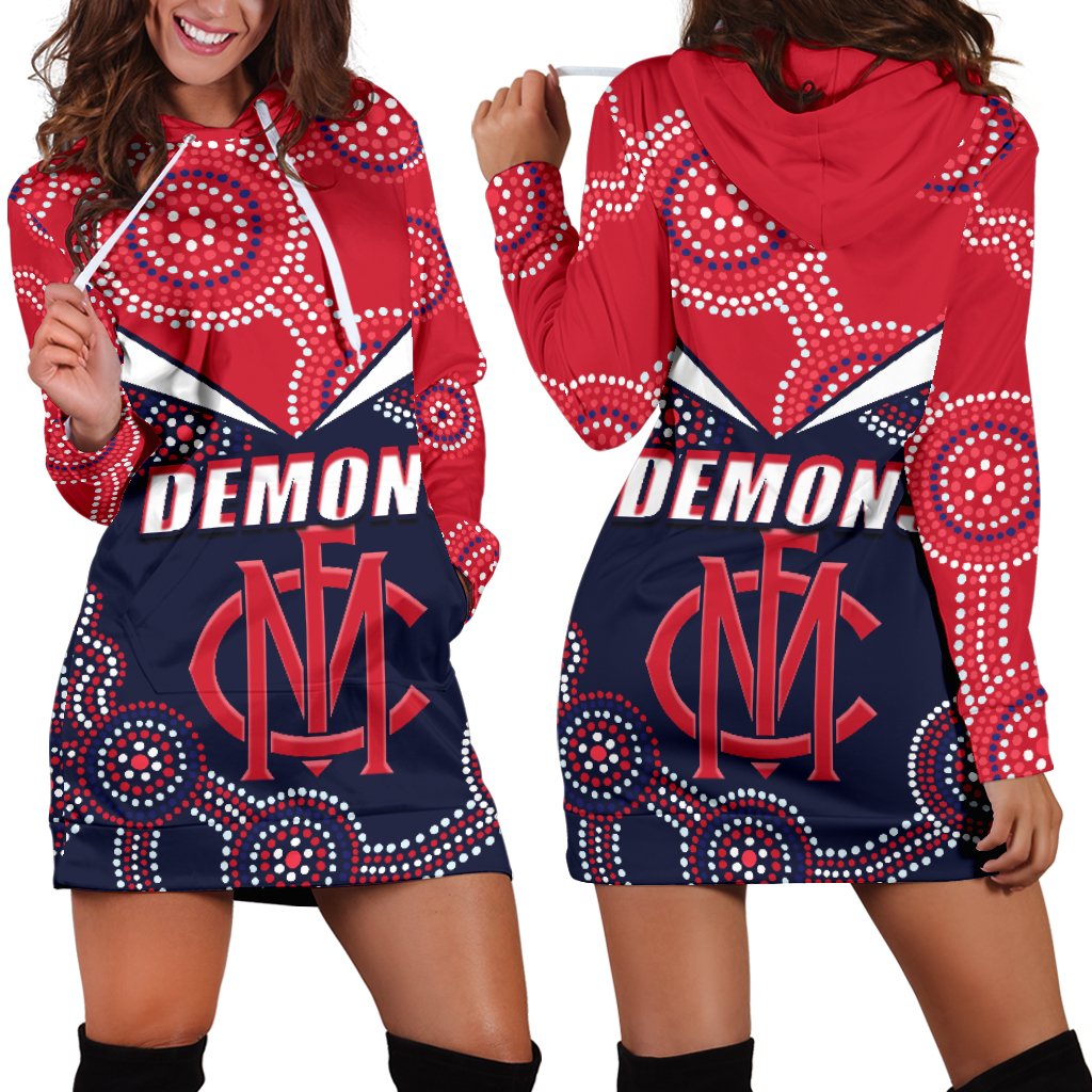 demons-indigenous-hoodie-dress-melbourne-fancy