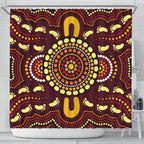 aboriginal-shower-curtain-indigenous-circle-footprint