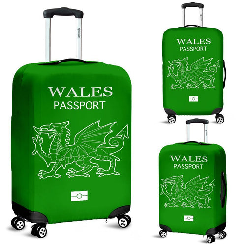wales-passport-green-luggage-cover
